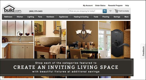 build.com 线上最大家居装饰用品零售商